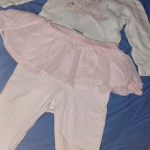 Baby Girl's Pink Tutu Outfit
